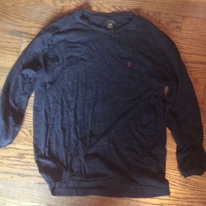 Polo Ralph Lauren dark grey long sleeve shirt